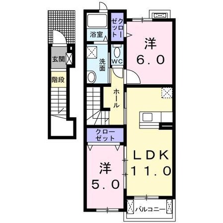 エテルノの物件間取画像